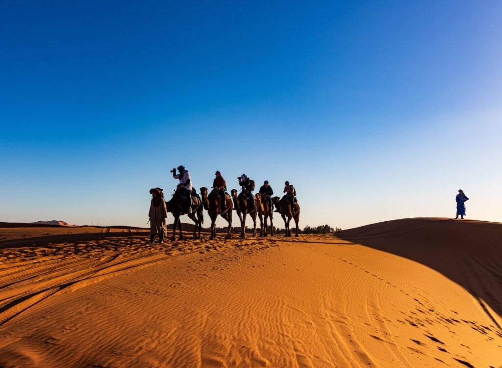 Camel Trek in Morocco